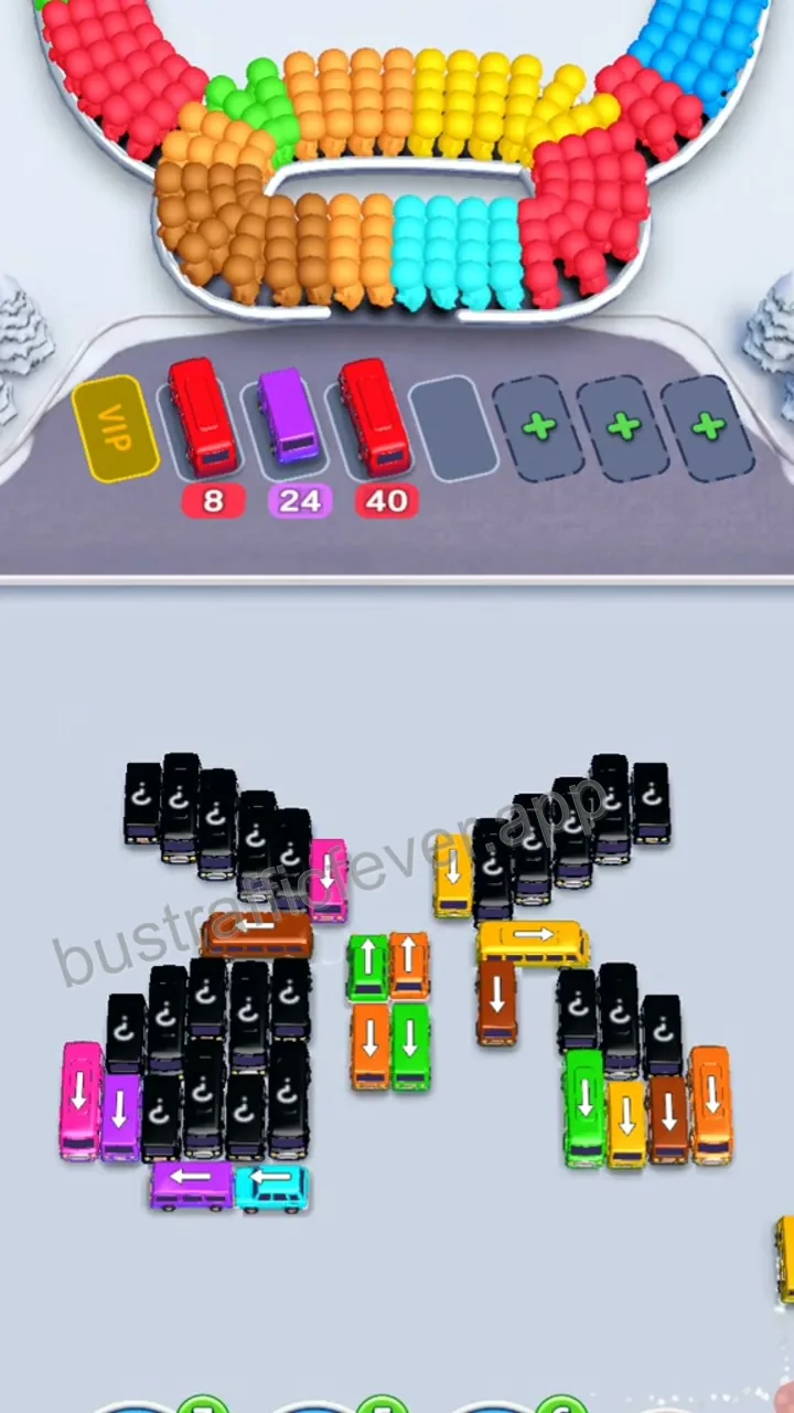 Bus Traffic Fever Level 197 step 5