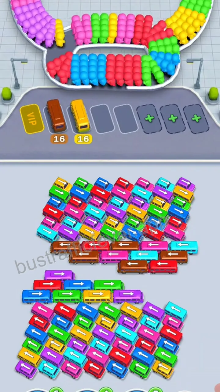 Bus Traffic Fever Level 184 step 7