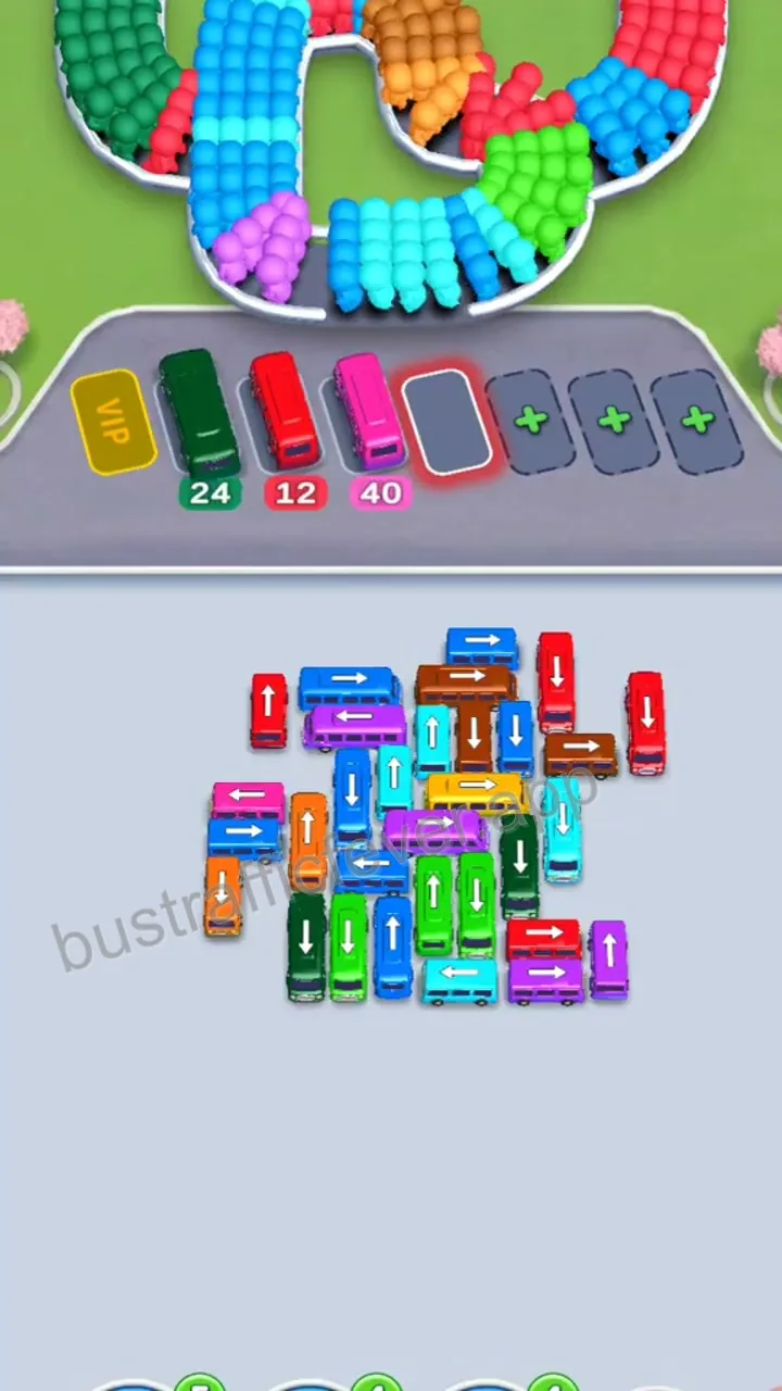Bus Traffic Fever Level 161 step 7