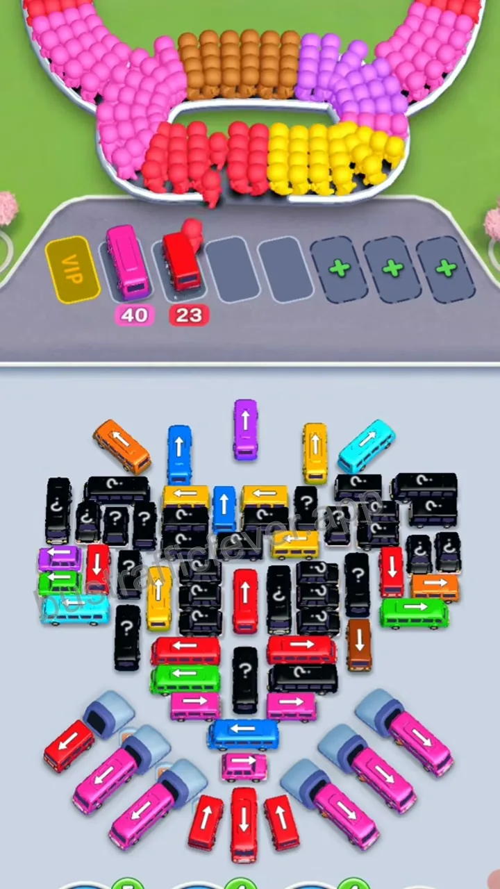 Bus Traffic Fever Level 163 step 2