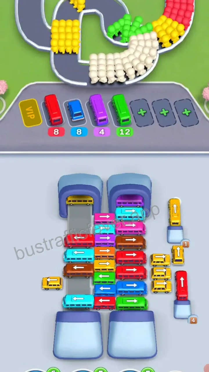 Bus Traffic Fever Level 188 step 6