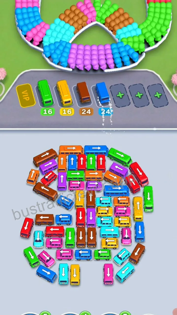 Bus Traffic Fever Level 159 step 4