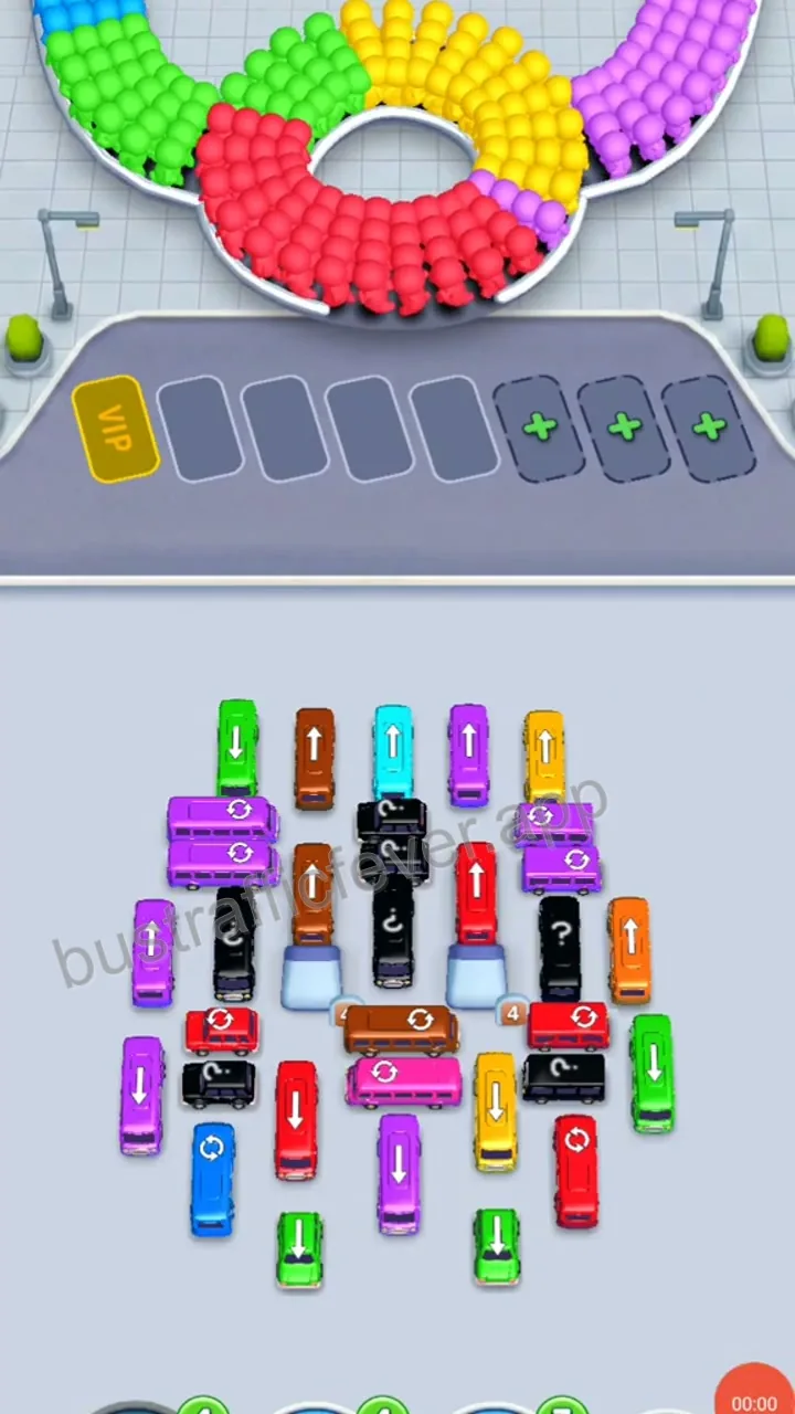 Bus Traffic Fever Level 151 step 1