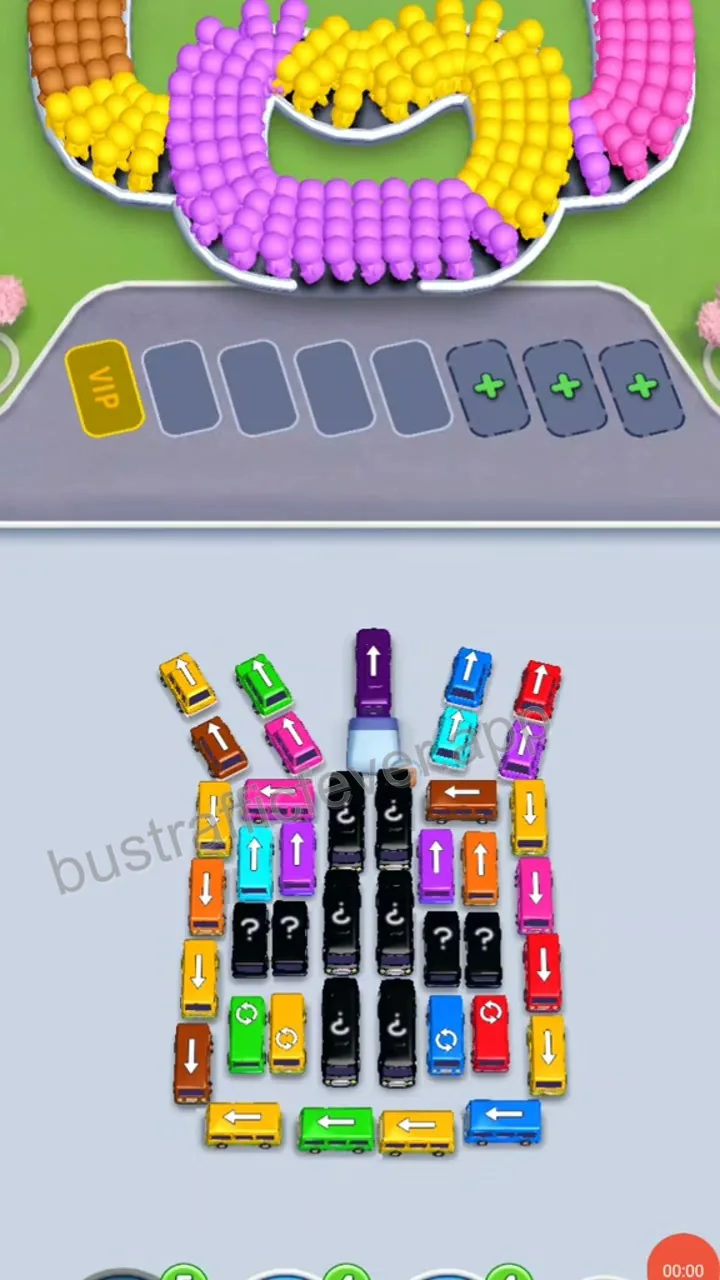 Bus Traffic Fever Level 162 step 1